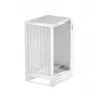 Korpusas DeepCool CH170 DIGITAL baltas, mini-ITX, LED ekranas, 305 mm GPU, 172 mm aušintuvas