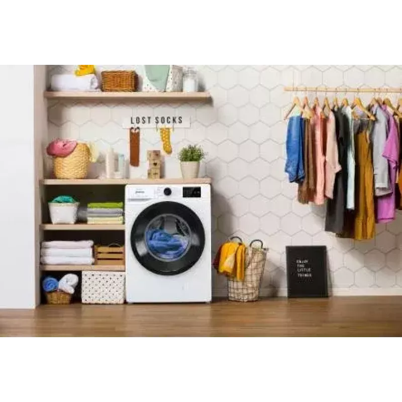 Gorenje WPNEI82A1SWIFI skalbimo mašina, pakrovimas iš priekio, 8 kg, 1200 aps./min., balta