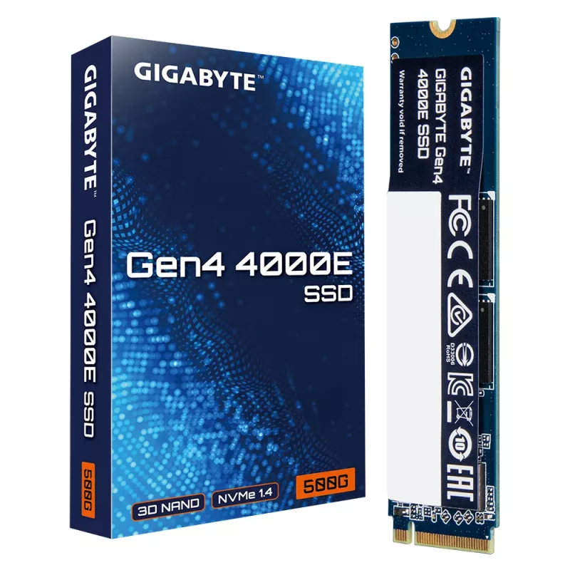 SSD diskas GIGABYTE 500 GB M.2 PCI Express 4.0 NVMe Gen4 4000E