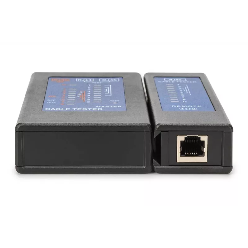 DIGITUS kabelių testeris – vienpusis PoE testeris su dėklu DN-14001-2