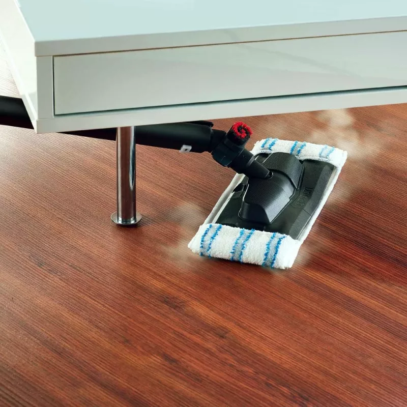 Polti Vaporetto Pro 100 Eco Power cilindrinis garų valytuvas 1900 W juoda, mėlyna, balta