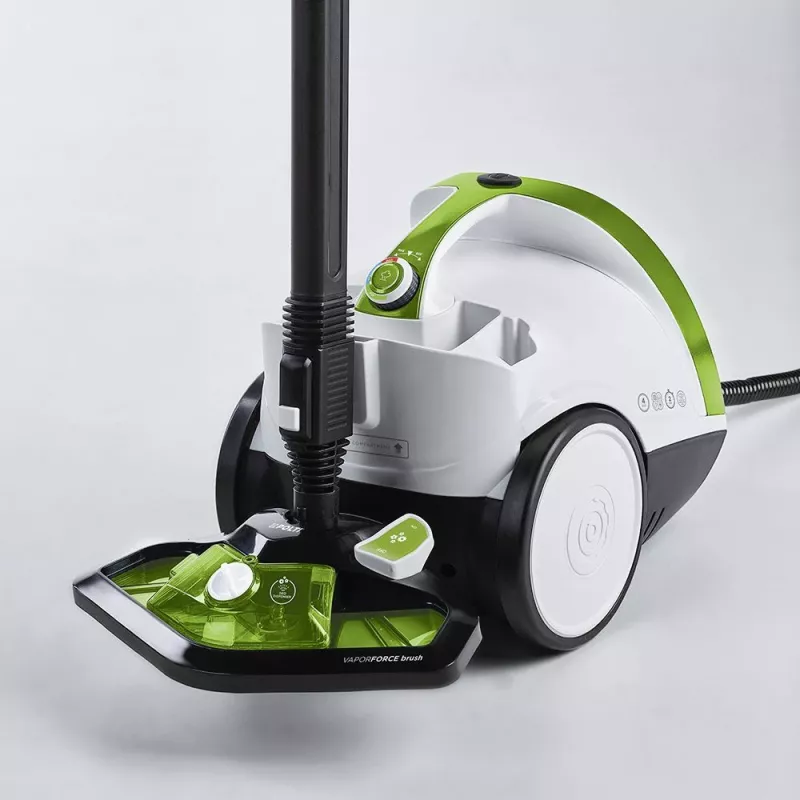 Polti Vaporetto Smart 110 Eco cilindrinis garinis valytuvas 1500 W juodas, žalias, baltas