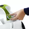Polti Vaporetto Smart 110 Eco cilindrinis garinis valytuvas 1500 W juodas, žalias, baltas