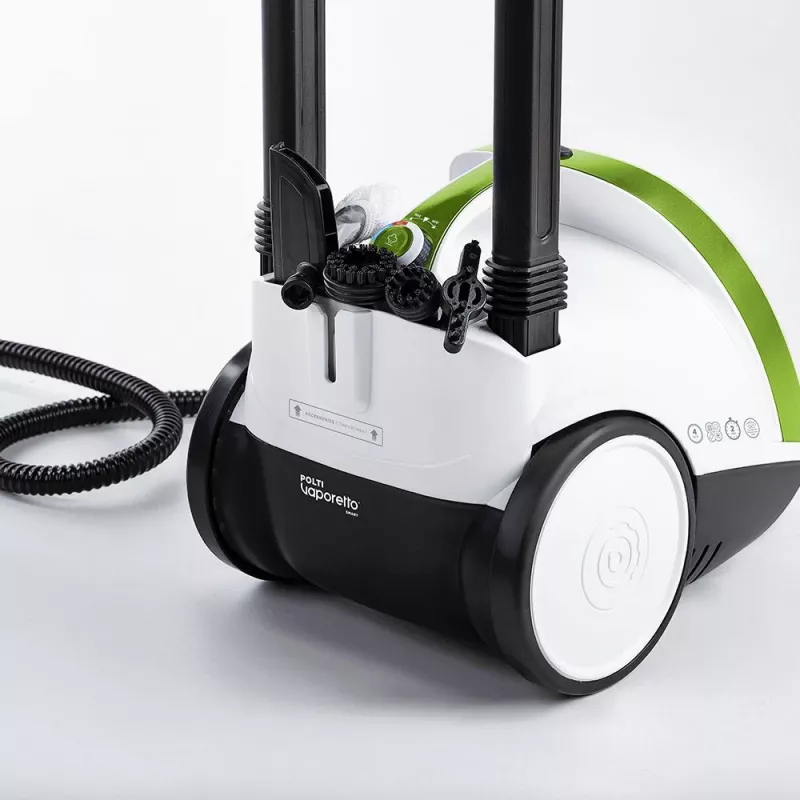 Polti Vaporetto Smart 110 Eco cilindrinis garinis valytuvas 1500 W juodas, žalias, baltas