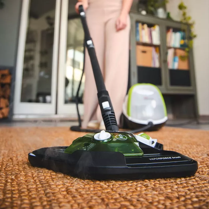 Polti Vaporetto Smart 110 Eco cilindrinis garinis valytuvas 1500 W juodas, žalias, baltas