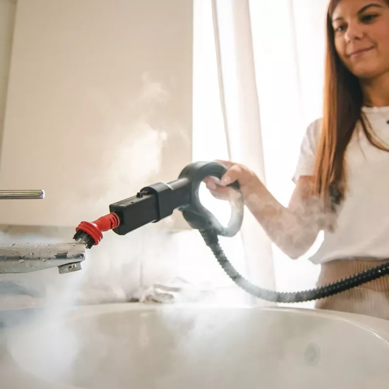 Polti Vaporetto Smart 110 Eco cilindrinis garinis valytuvas 1500 W juodas, žalias, baltas