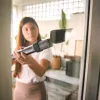Polti Vaporetto Smart 110 Eco cilindrinis garinis valytuvas 1500 W juodas, žalias, baltas