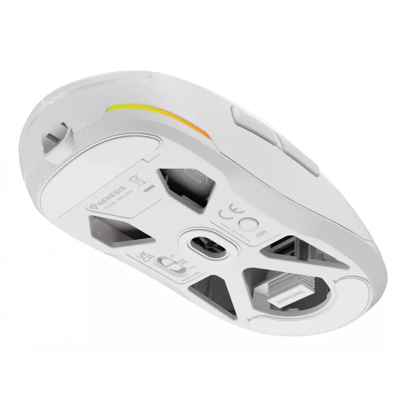 GENESIS NMG-2194 pelė Žaidimų Ambidextrinė Bluetooth + USB Type-C Optinė 26000 DPI