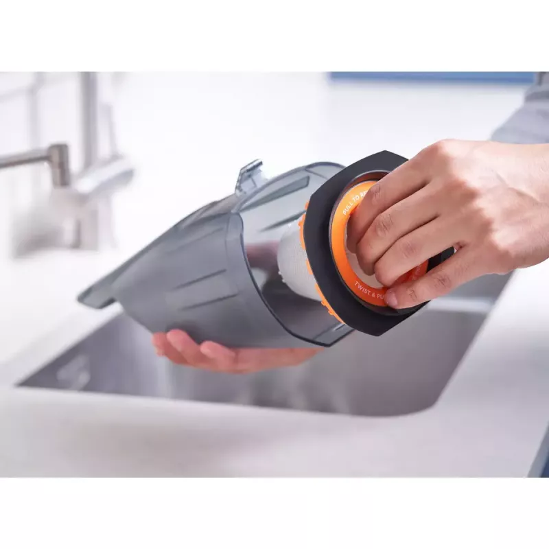 Nešiojamas dulkių siurblys Black & Decker BCHV001B kompaktiškas lengvas su plaunamu filtru ir įkrovimo stotele