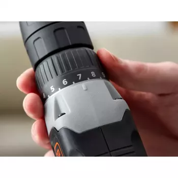 Belaidis gręžtuvas/suktuvas Black & Decker BCD001C1, 18 V, Li‑jon 1,5 Ah, oranžinis/juodas