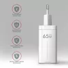 Sieninis įkroviklis Axagon ACU-DPQ65W PD3.0 & QC4+ 3x išėjimai 65W