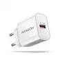 Sieninis įkroviklis Axagon ACU-QC18W QC3.0 1xOUTPUT 18W