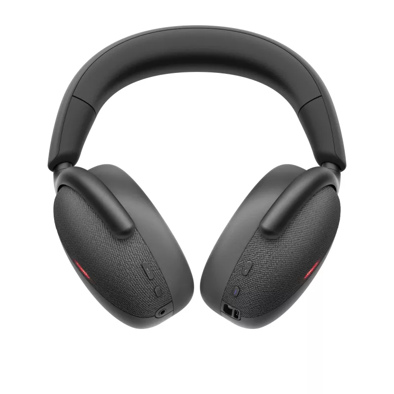 DELL Pro Premium Wireless ANC ausinės - WL7024, laidinės ir belaidės, pokalbiams/muzikai, 20 - 20000 Hz, 297 g, ausinės, juodos