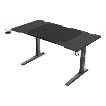 Tiesus kompiuterinis stalas GENESIS NDS-2249 Juodas MDF 140x75cm