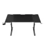 Tiesus kompiuterinis stalas GENESIS NDS-2249 Juodas MDF 140x75cm