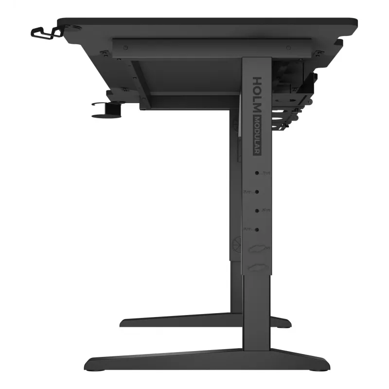 Tiesus kompiuterinis stalas GENESIS NDS-2249 Juodas MDF 140x75cm