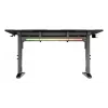 Tiesus kompiuterinis stalas GENESIS NDS-2249 Juodas MDF 140x75cm