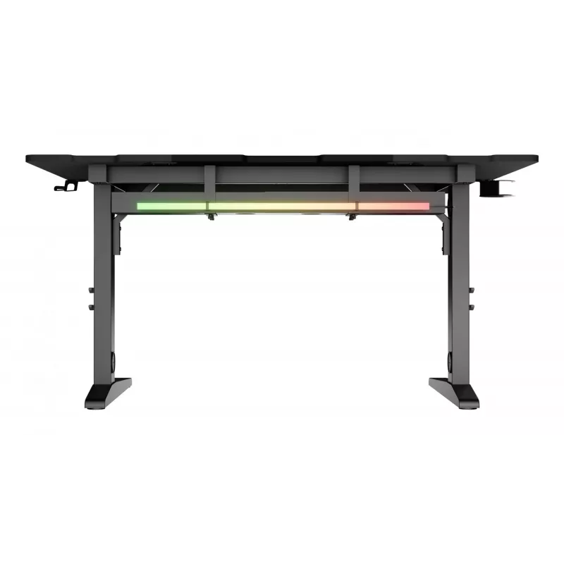 Tiesus kompiuterinis stalas GENESIS NDS-2249 Juodas MDF 140x75cm