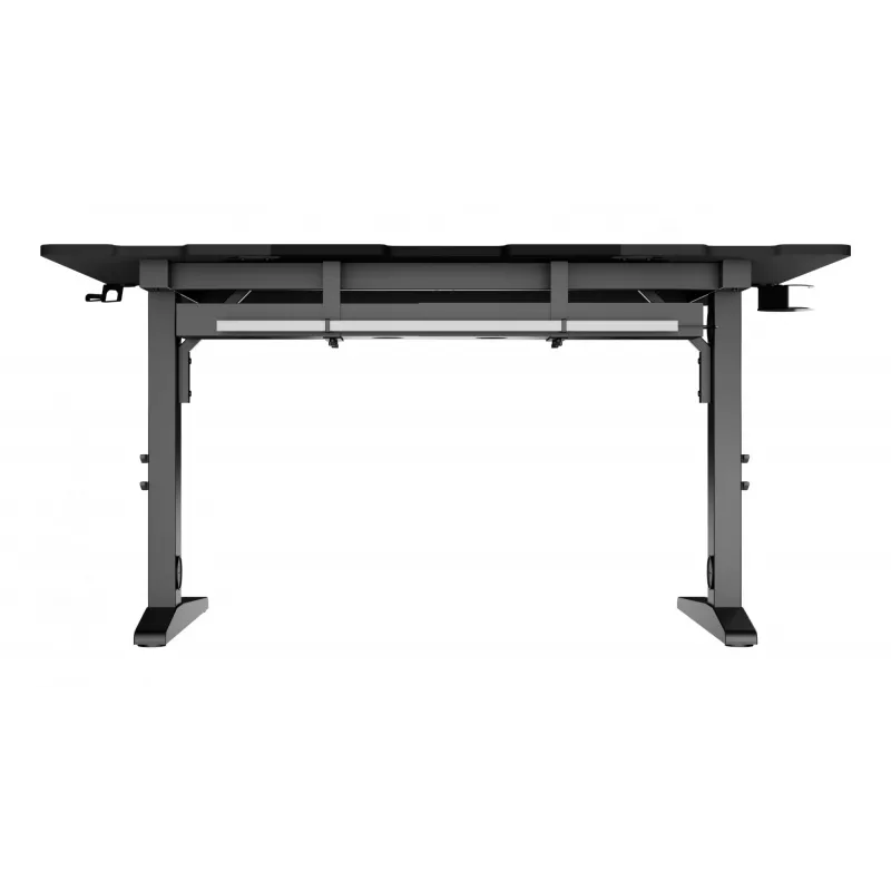 Tiesus kompiuterinis stalas GENESIS NDS-2249 Juodas MDF 140x75cm