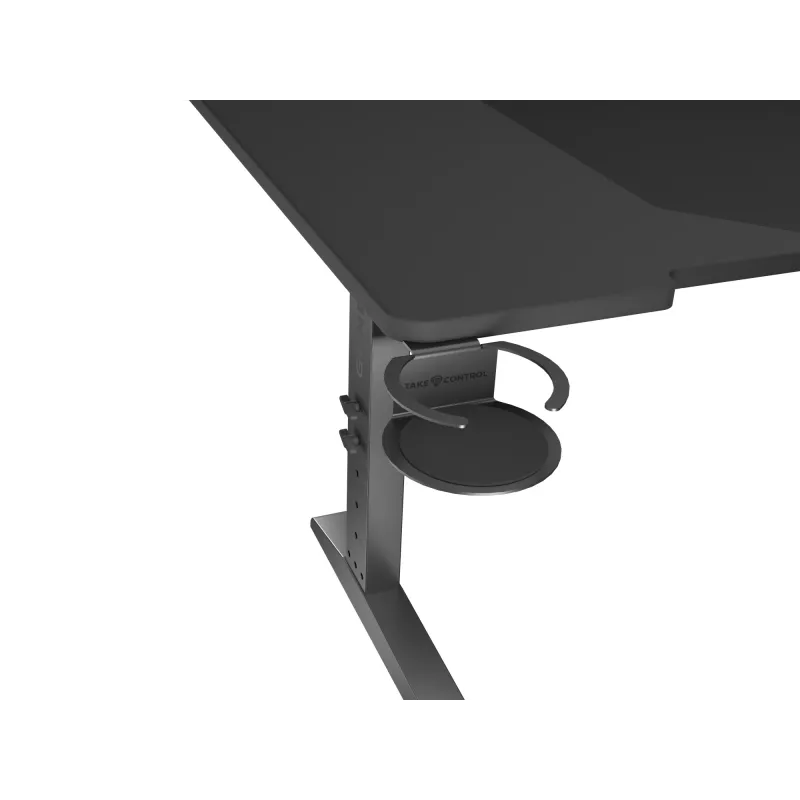 Tiesus kompiuterinis stalas GENESIS NDS-2249 Juodas MDF 140x75cm