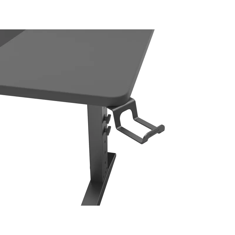 Tiesus kompiuterinis stalas GENESIS NDS-2249 Juodas MDF 140x75cm