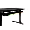 Tiesus kompiuterinis stalas GENESIS NDS-2249 Juodas MDF 140x75cm