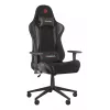 Žaidimų kėdė GENESIS Nitro 440 G2, paminkštinta sėdynė, audinys/ekologinė oda, pilka/juoda, max 120 kg, reguliuojama atlošas ir 1D porankiai