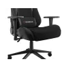 Žaidimų kėdė GENESIS Nitro 440 G2, paminkštinta sėdynė, audinys/ekologinė oda, pilka/juoda, max 120 kg, reguliuojama atlošas ir 1D porankiai