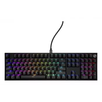 GENESIS THOR 404 klaviatūra, USB, mechaninė, QWERTY, RGB, juoda