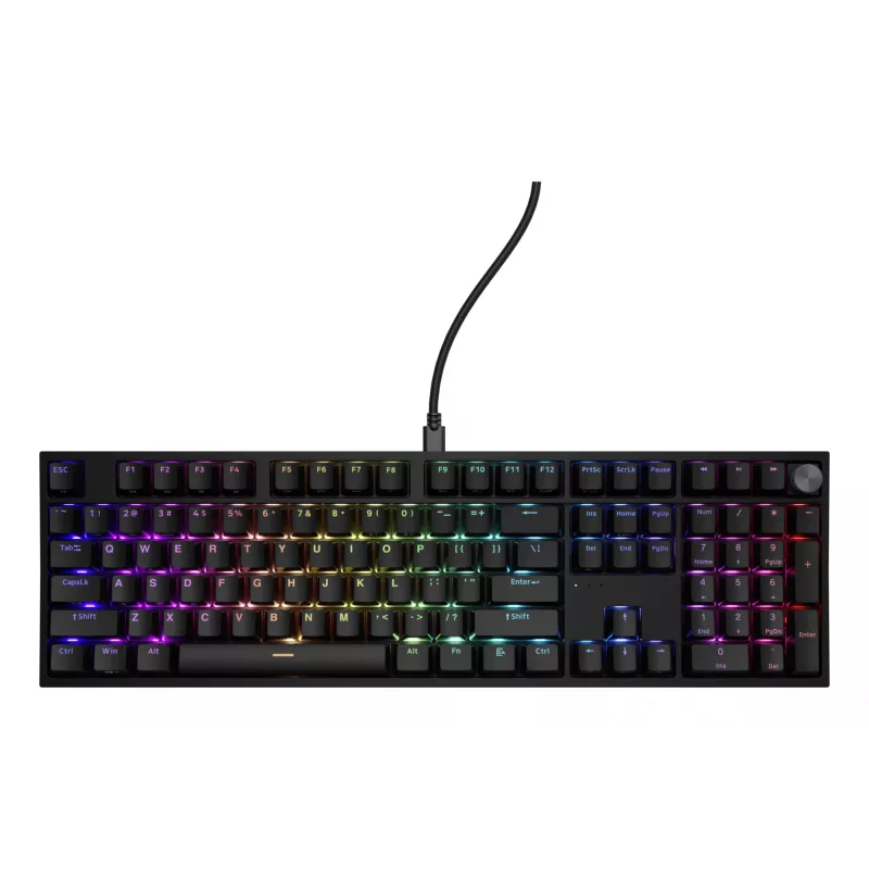 GENESIS THOR 404 klaviatūra, USB, mechaninė, QWERTY, RGB, juoda