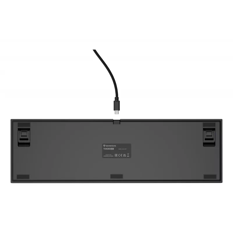 GENESIS THOR 404 klaviatūra, USB, mechaninė, QWERTY, RGB, juoda