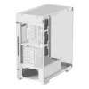Korpusas DeepCool CG580 WH White – ATX/mATX/ITX, grūdintas stiklas, 120/140 mm ventiliatoriai, 3,5 colio×2, 2,5 colio×3, USB 3.2 Gen1