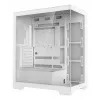 Korpusas DeepCool CG580 WH White – ATX/mATX/ITX, grūdintas stiklas, 120/140 mm ventiliatoriai, 3,5 colio×2, 2,5 colio×3, USB 3.2 Gen1