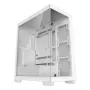 Korpusas DeepCool CG580 WH White – ATX/mATX/ITX, grūdintas stiklas, 120/140 mm ventiliatoriai, 3,5 colio×2, 2,5 colio×3, USB 3.2 Gen1