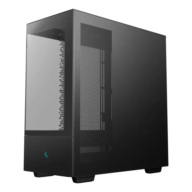 Korpusas DeepCool CH690 DIGITAL Tower Black – ATX/Micro-ATX/Mini-ITX, LCD ekranas, 3×2,5 colio + 1×3,5 colio vietos, iki 450 mm GPU, 182 mm CPU aušintuvas