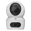 IP stebėjimo kamera EZVIZ H7c Dual 2K (2560×1440), dviejų objektyvų, vidaus, Wi‑Fi/ETH, microSD iki 512 GB