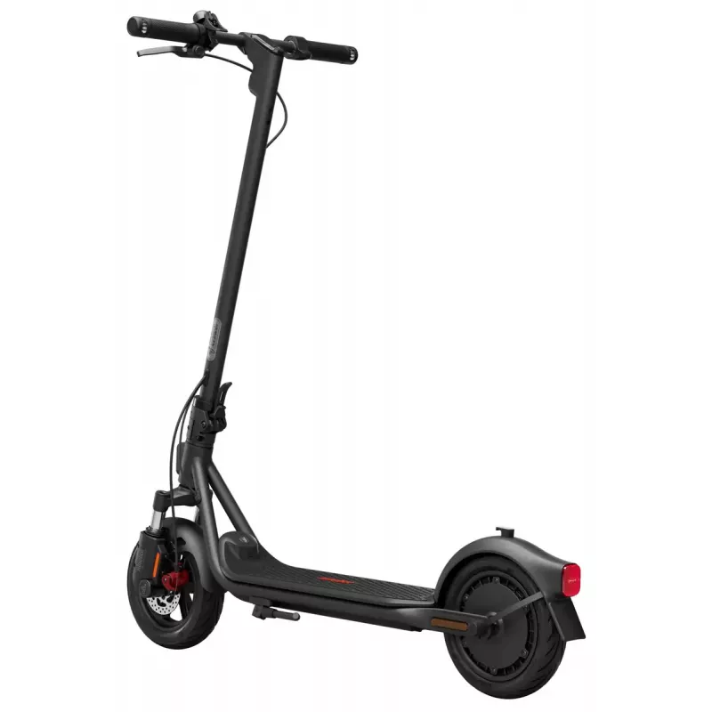 Elektrinis paspirtukas Ninebot Segway F2 II E — 400 W (maks. 800 W), 10,2 Ah, 20 km/h, raudonas/juodas