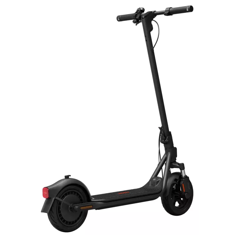 Elektrinis paspirtukas Ninebot Segway F2 II E — 400 W (maks. 800 W), 10,2 Ah, 20 km/h, raudonas/juodas