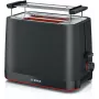 Skrudintuvas Bosch TAT3M123 2 griežinėliai, 950 W, juodas, sukamasis valdymas, atšildymas ir pašildymas