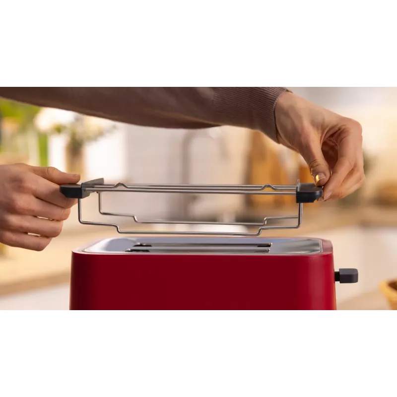 Bosch TAT3M124 skrudintuvas 2 griežinėliai 950 W Raudona