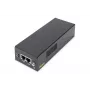 DIGITUS Gigabit Ethernet PoE++ injektorius, 802.3bt, maitinimo kontaktai: 4/5(+),7/8(-) ir 3/6(+), 1/2(-), 85W