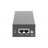 DIGITUS Gigabit Ethernet PoE++ injektorius, 802.3bt, maitinimo kontaktai: 4/5(+),7/8(-) ir 3/6(+), 1/2(-), 85W