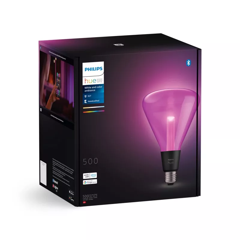 Philips Hue White and colour ambience Triangle - E27 išmanioji lemputė
