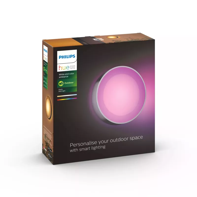 Philips Hue White and colour ambience Daylo lauko sieninis šviestuvas