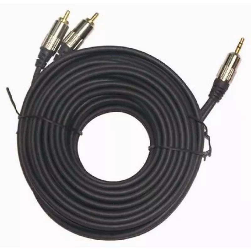 Gembird 3.5 mm stereo į 2xRCA kištukai 1,5 m laidas – auksuoti jungtys