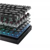 Mechaninė žaidimų klaviatūra Lenovo Legion K510 Mini Pro 75% JAV išdėstymas, 84 klavišai, RGB, USB, 1,8 m laidas, Juoda/Permatoma
