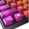 Mechaninė žaidimų klaviatūra Lenovo Legion K510 Mini Pro 75% JAV išdėstymas, 84 klavišai, RGB, USB, 1,8 m laidas, Juoda/Permatoma