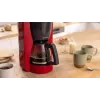 Lašelinė kavos virimo aparatas Bosch TKA2M114 — 1,25 L vandens talpa, 15 puodelių, raudonas