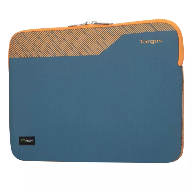 Targus Pulse II EcoSmart 35,6 cm (14 colių) rankovinis dėklas, mėlyna, oranžinė