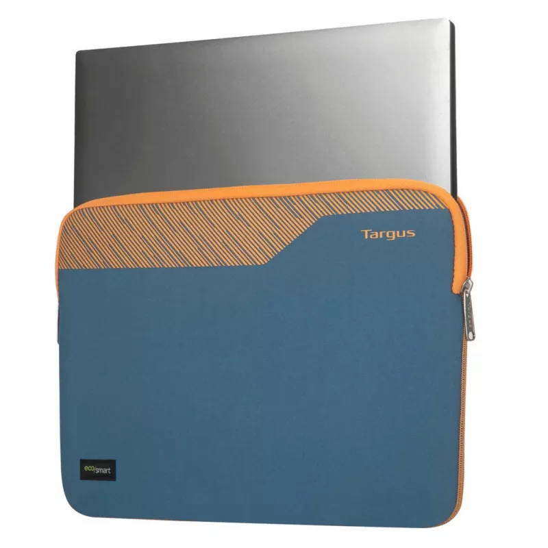 Targus Pulse II EcoSmart 35,6 cm (14 colių) rankovinis dėklas, mėlyna, oranžinė